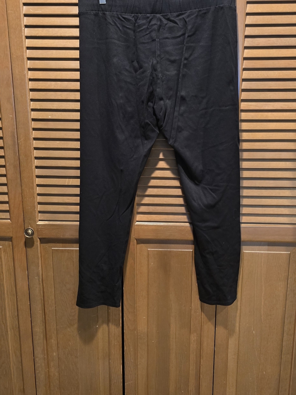 The ZigZag Stripe Black Skinnies Leggings - 2X - Picture 5 of 6